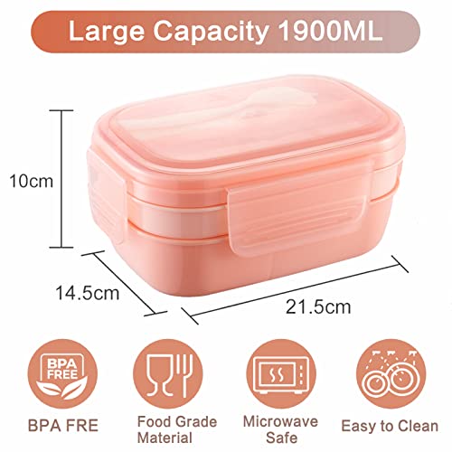 Umiblu Bento Lunch Box with Cutlery