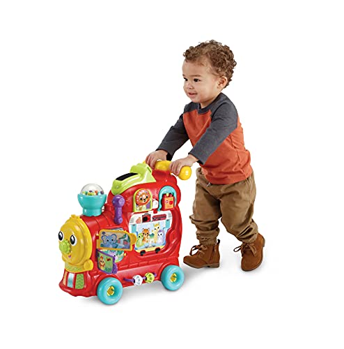 4-in-1 Baby Walker with Lights Educational Toys