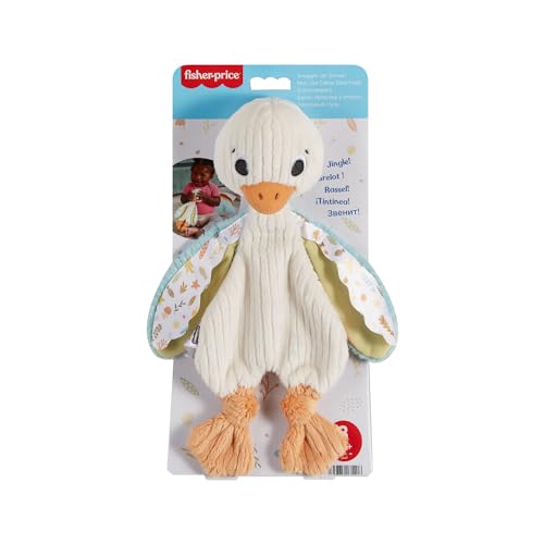 Fisher-Price Baby Sensory Snuggle Up Goose Plush Toy