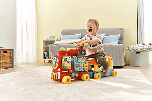 4-in-1 Baby Walker with Lights Educational Toys