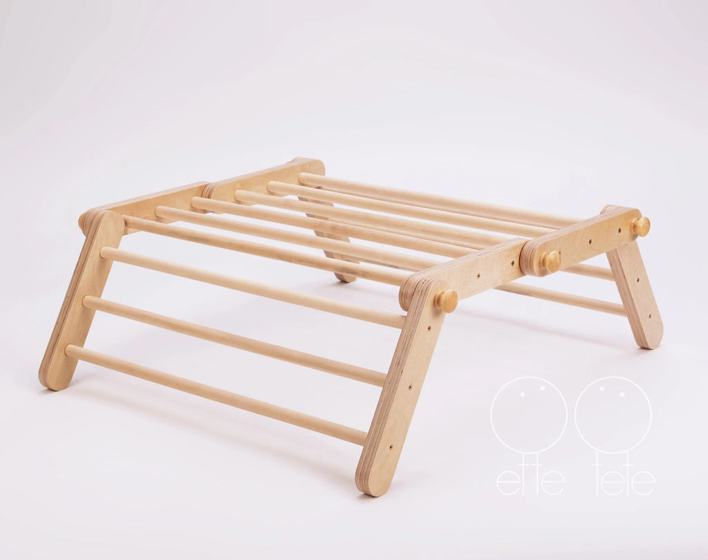 Modifiable Pikler Triangle With 1 Ramp by Ette Tete - Learning Bugs UK