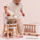 Le Toy Van wooden dolls high chair, photo 5 of 8