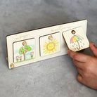 Buy Make Your Own Weather Chart | Art and Craft Box for kids by Learning Bugs UK