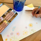 Buy Pastel Mix Watercolour Pencils Set | Art and Craft Box for kids by Learning Bugs UK