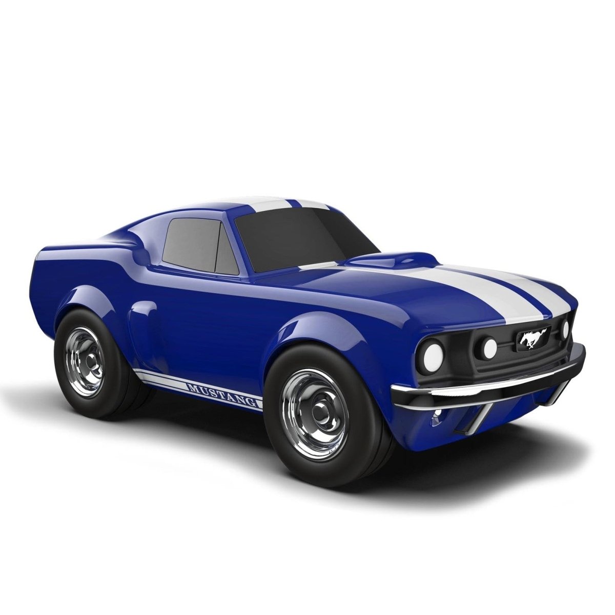 Ford Mustang Racing Car Blue Toy Car – Licensed Toy Vehicles for children, available at Learning Bugs UK