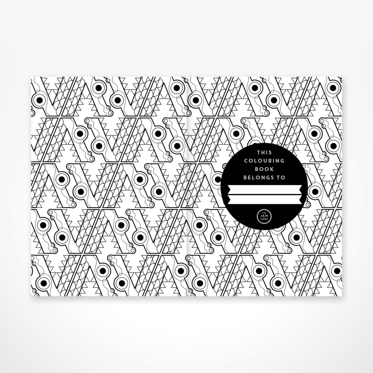 Alphabet Animal Colouring Book by The Jam Tart - Learning Bugs UK