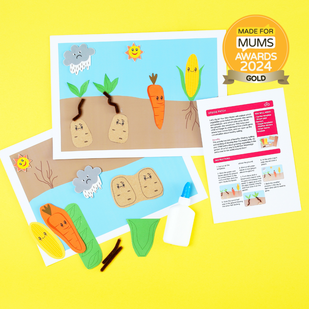 Garden Activity Kit – Hands-On Sensory Gardening Box for Kids