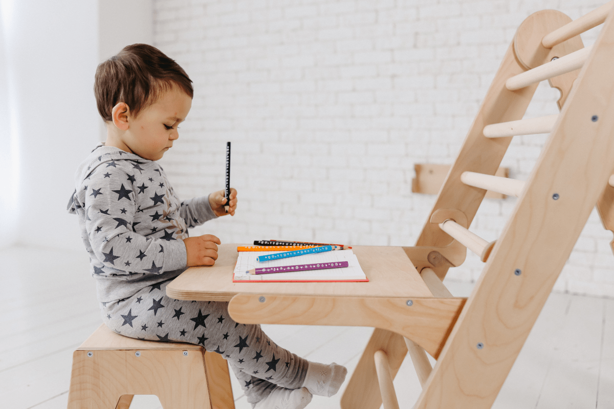 Goodevas Art Board Attachment for Triangle Ladder – Accessories for children, available at Learning Bugs UK