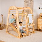 Goodevas 7 in 1 Indoor Playground Climbing Frame (Art Set Included) – Climbing Frame for children, available at Learning Bugs UK