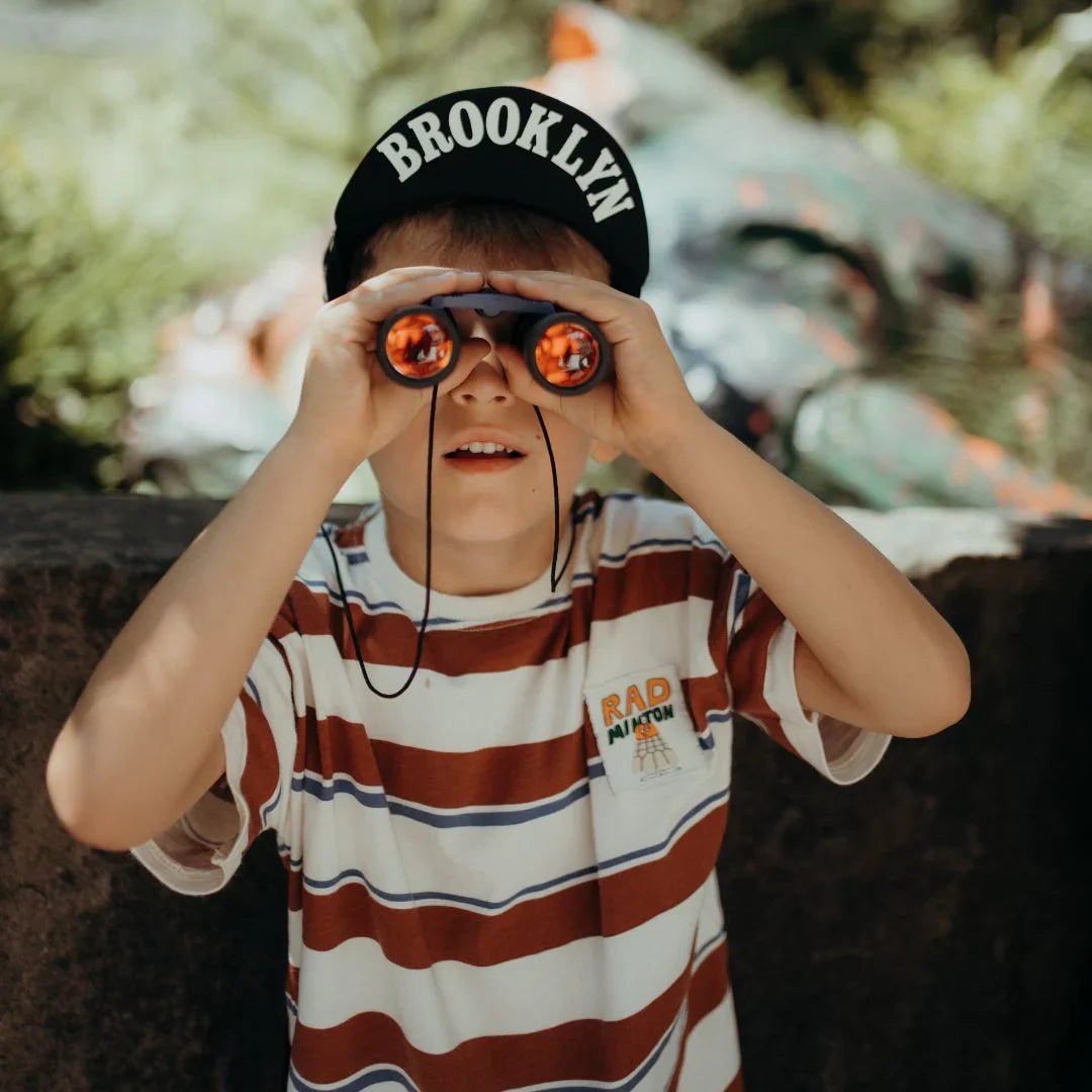 KIDYBINOCULARS Shockproof Binoculars Blue – Exploration & Discovery for children, available at Learning Bugs UK