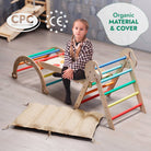 Goodevas 4 in 1 Montessori Climbing Set – Rainbow – 4in1 Playsets for children, available at Learning Bugs UK