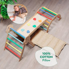 Goodevas 4 in 1 Montessori Climbing Set – Rainbow – 4in1 Playsets for children, available at Learning Bugs UK