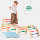 Goodevas 4 in 1 Montessori Climbing Set – Rainbow – 4in1 Playsets for children, available at Learning Bugs UK