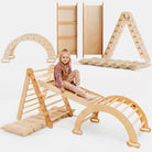 Goodevas 4 in 1 Montessori Climbing Frame with Cushion – Climbing Frame for children, available at Learning Bugs UK