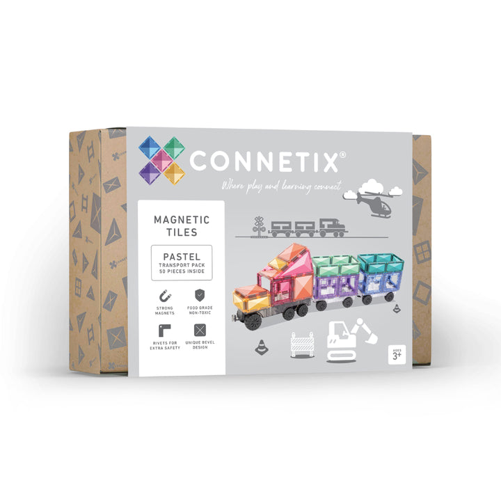 NEW IN: CONNETIX 50 Piece Pastel Transport Pack