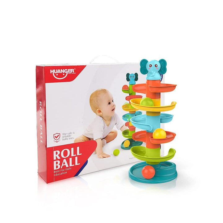 Ball Drop Ramp Toy for Babies 9-18 Months