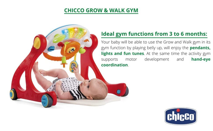 Grow and Walk 4-in-1 Baby Activity Toy and Walker