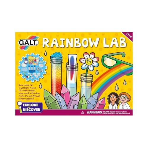 Rainbow Lab: 12 Colorful Science Experiments for Kids