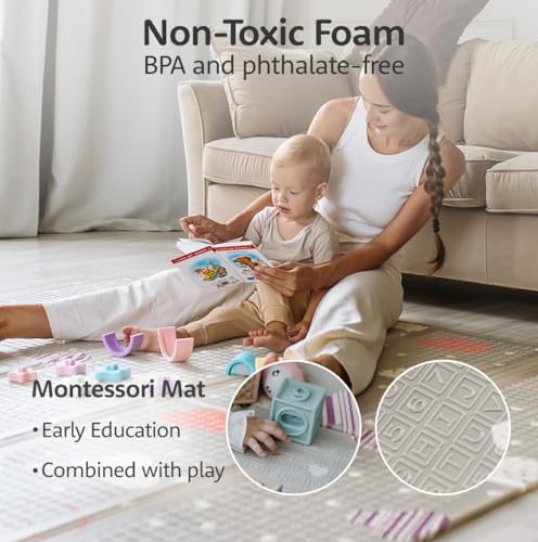 Baby Play Mats for Floor. Playmat for Infants, Babies