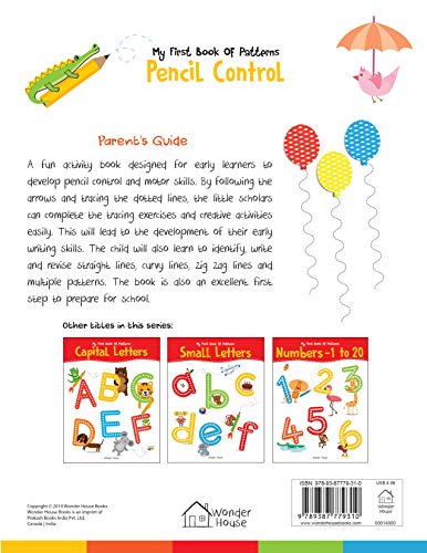 My First Book OF Patterns Pencil Control