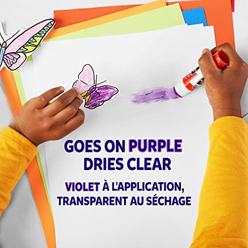 Purple Glue Sticks | 40g | 5 Pack | Washable & Child-Friendly