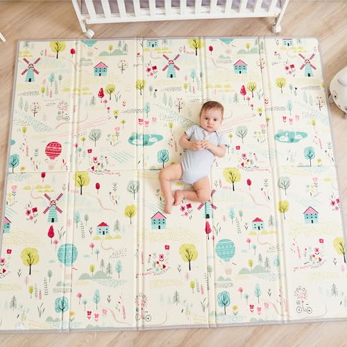 Non-Toxic Thick Foldable Waterproof Foam Baby Play Mat