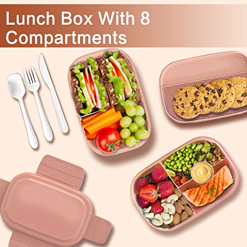 Umiblu Bento Lunch Box with Cutlery