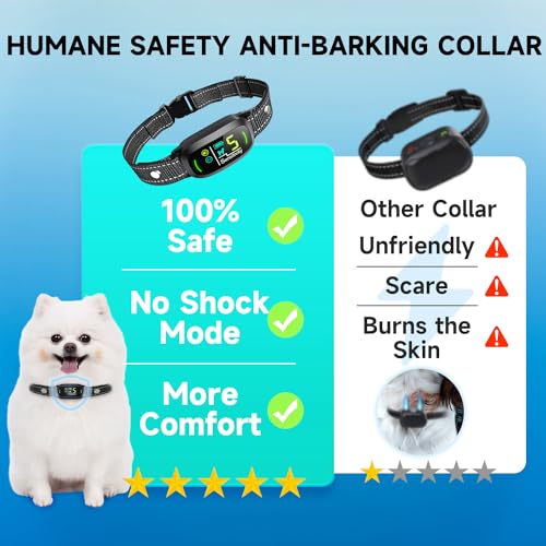 No bark collars for small dogs best sale