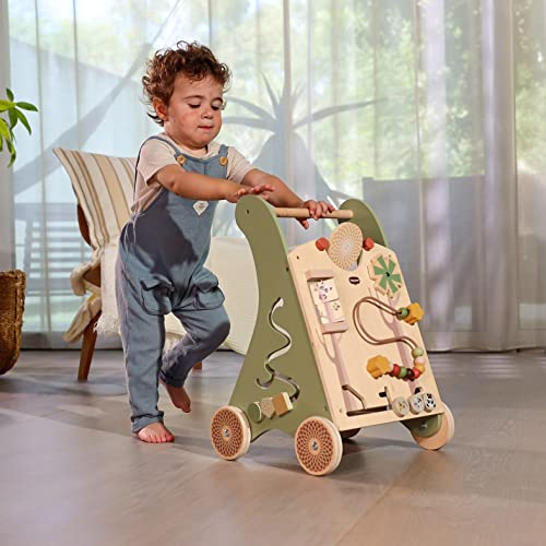 2-in-1 Activity Walker, 12 Interactive Activities Supports