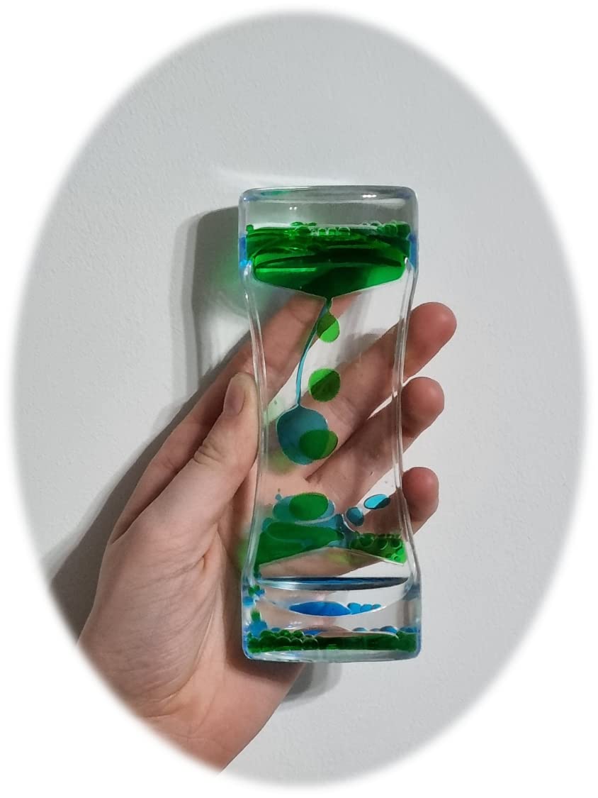 Liquid Sensory Timer for Autism, Sensory Needs, ADHD, Stress Relief, Anxiety. Autism Toy and Special Needs Sensory Fidget