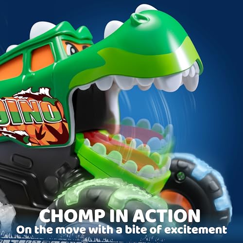 JOYIN 3 Pack Monster Truck Toys for Boy Girl Age 2 3 4 5 6, Motion Activated Light-Up Cars