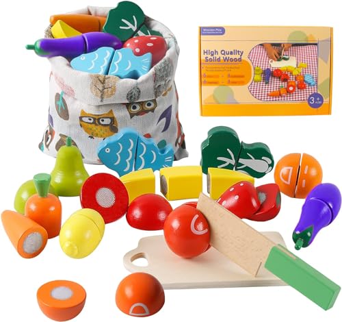 Children Cutting Fruits and Vegetables Game Set Toy