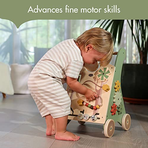 2-in-1 Activity Walker, 12 Interactive Activities Supports