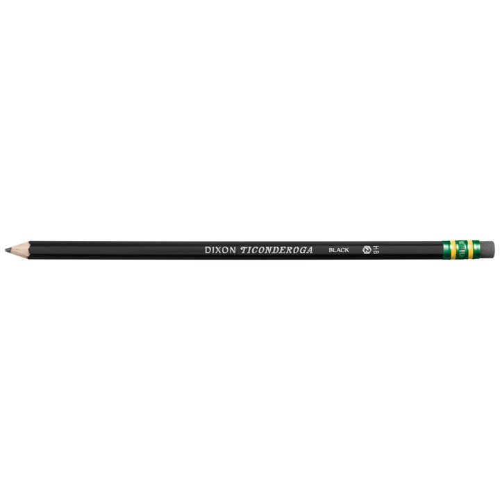 Dixon Black 2 Pencils, Pre-Sharpened, 10-Pack