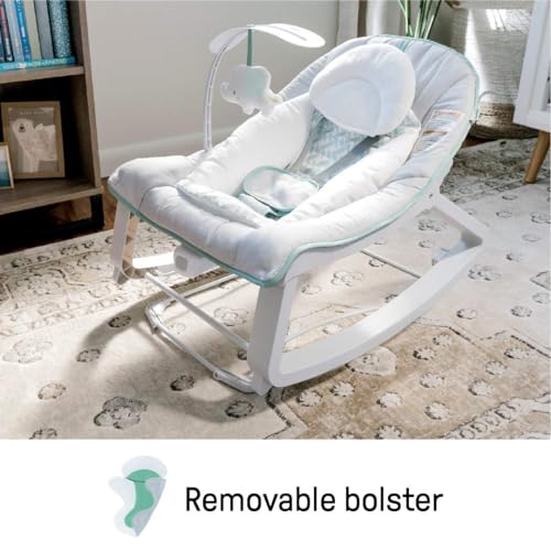 3-in-1 Grow with Me Vibrating Baby Bouncer Seat