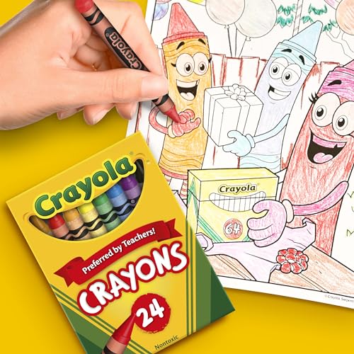 24-Count Bright Crayons