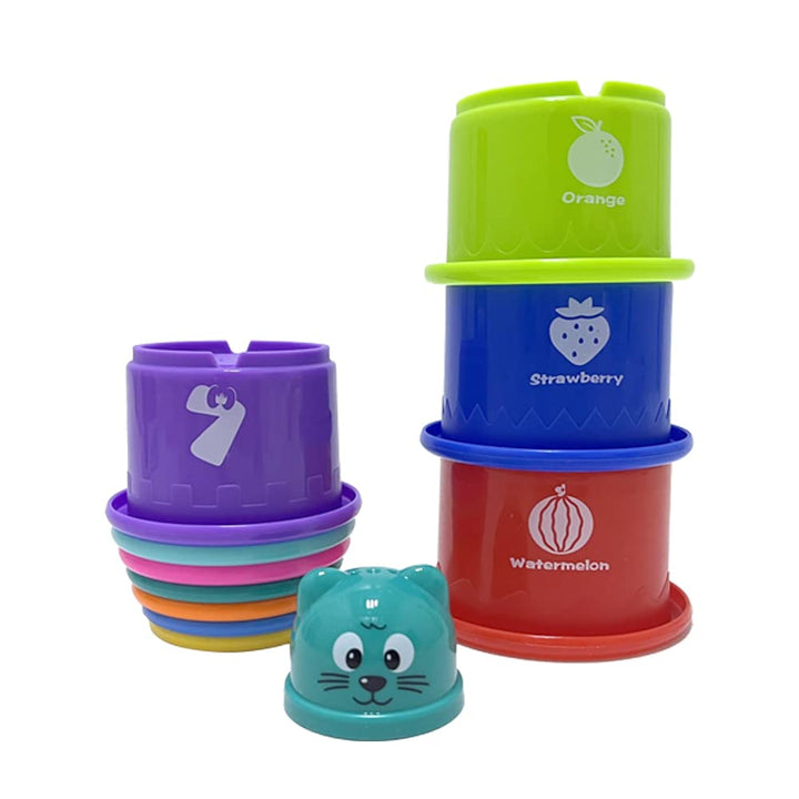 Baby Kids 11 Piece Stacking Cups Toy