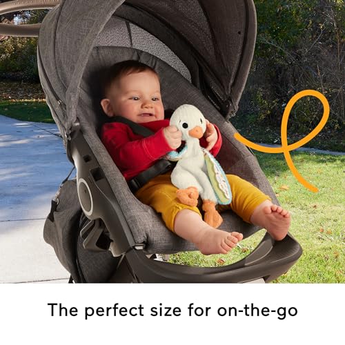 Fisher-Price Baby Sensory Snuggle Up Goose Plush Toy