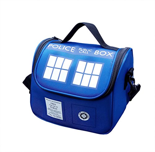 Police Public Call Box Lunch Bag