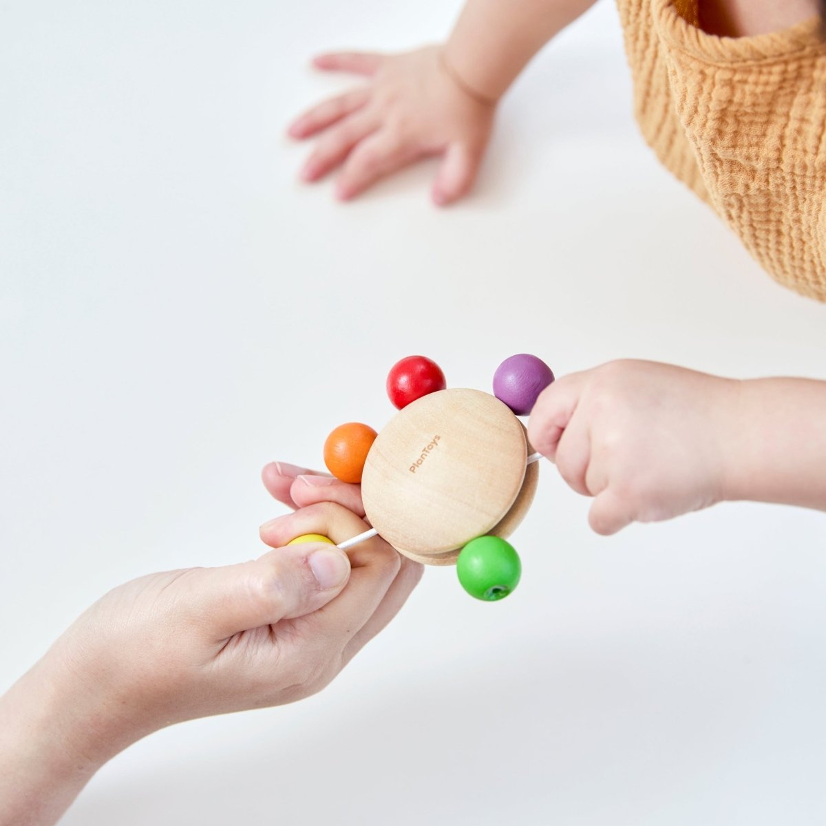 PlanToys Pull & Grasp – Baby Activity Toy for children, available at Learning Bugs UK