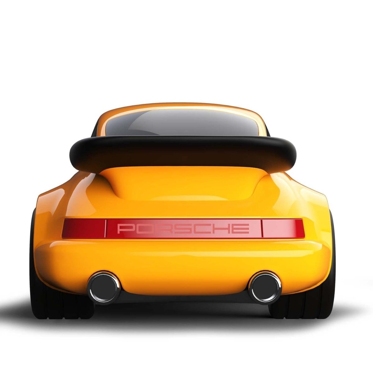 Porsche 911 Racing Car Yellow Toy Car – Licensed Toy Vehicles for children, available at Learning Bugs UK