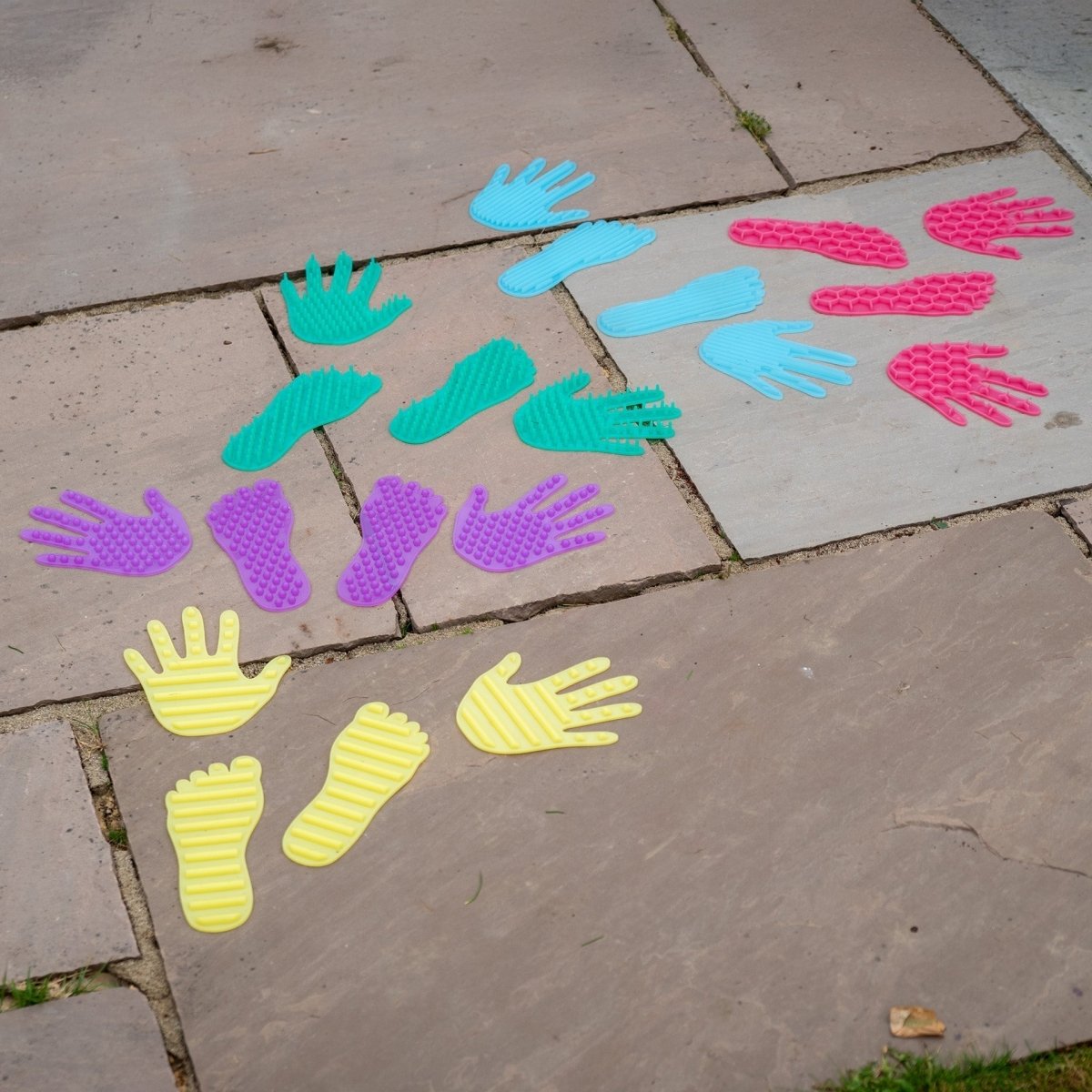 SiliShapes Hands & Feet Set – for children, available at Learning Bugs UK