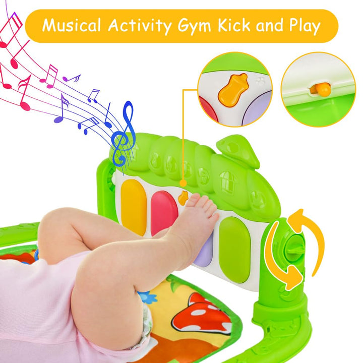 Baby Piano Music and Lights Play Mat