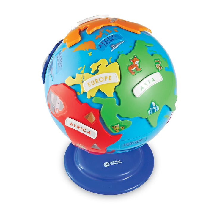 Educational Spinning Globe for Kids