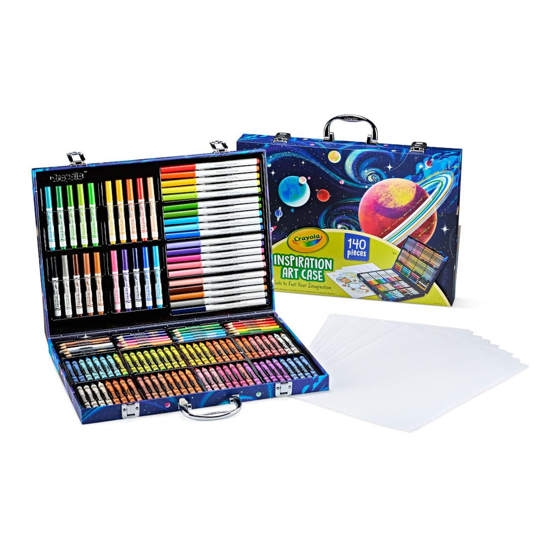 Art Case - 140 Pieces of Colouring Fun