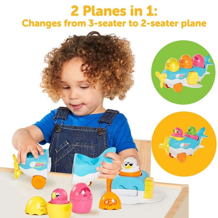 2 in 1 Load and Go Plane Baby Toy, Baby Push Along Toy