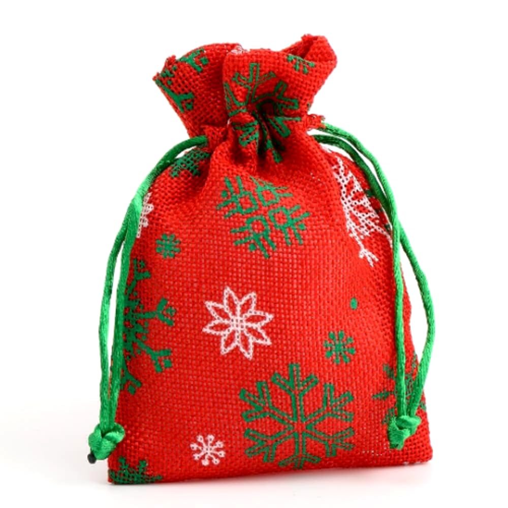 Snowflake Christmas Gift Bags