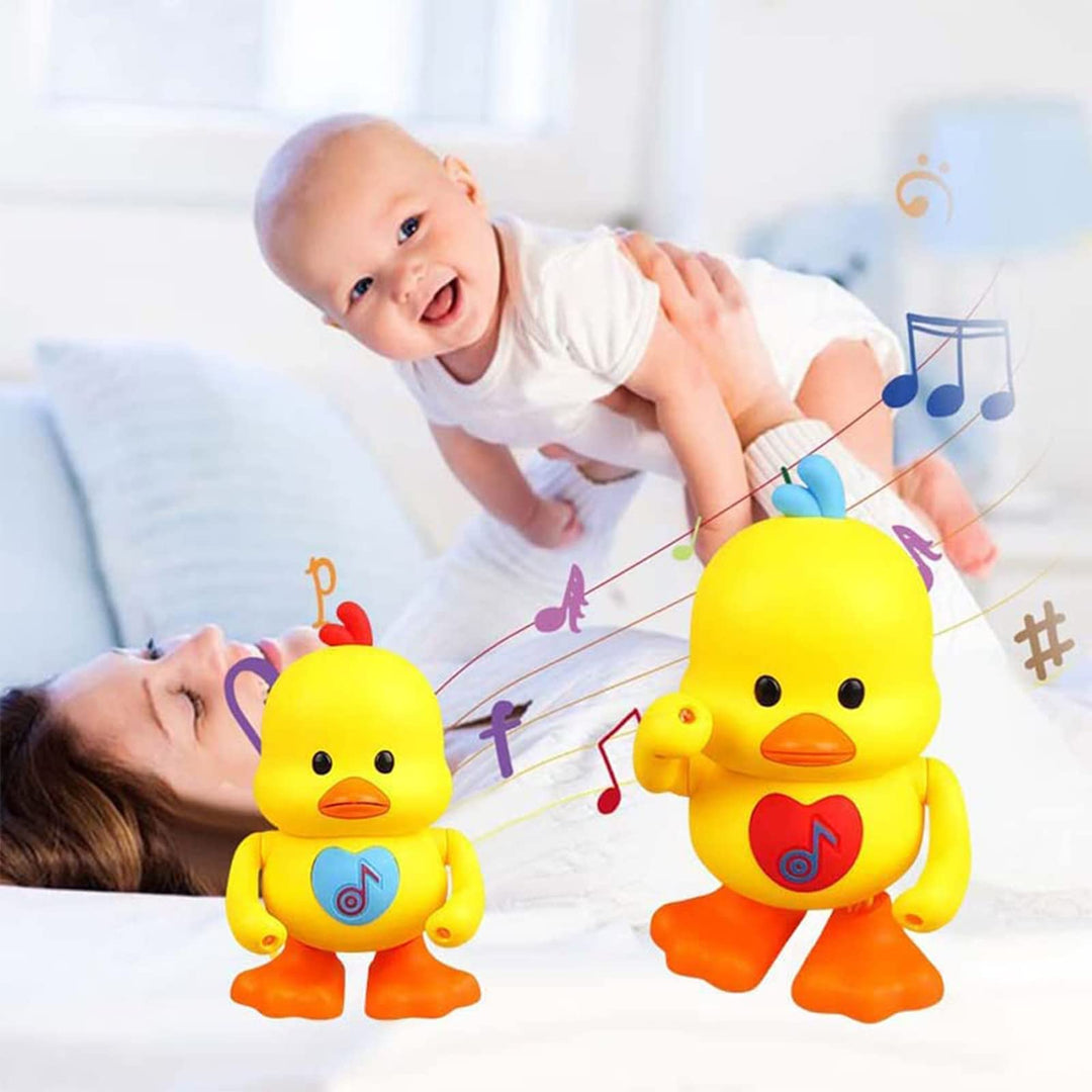 Dancing Duck Toy, Baby Crawling Walking Musical Toys