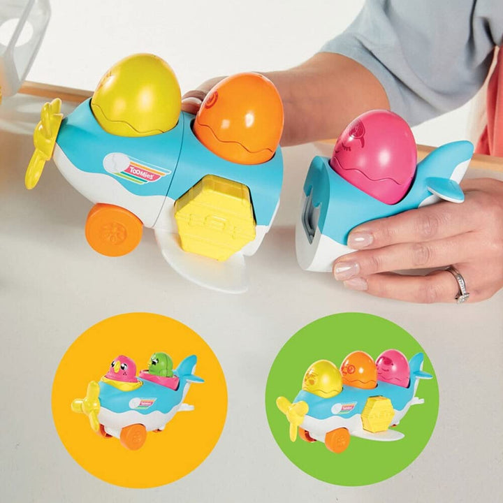 2 in 1 Load and Go Plane Baby Toy, Baby Push Along Toy