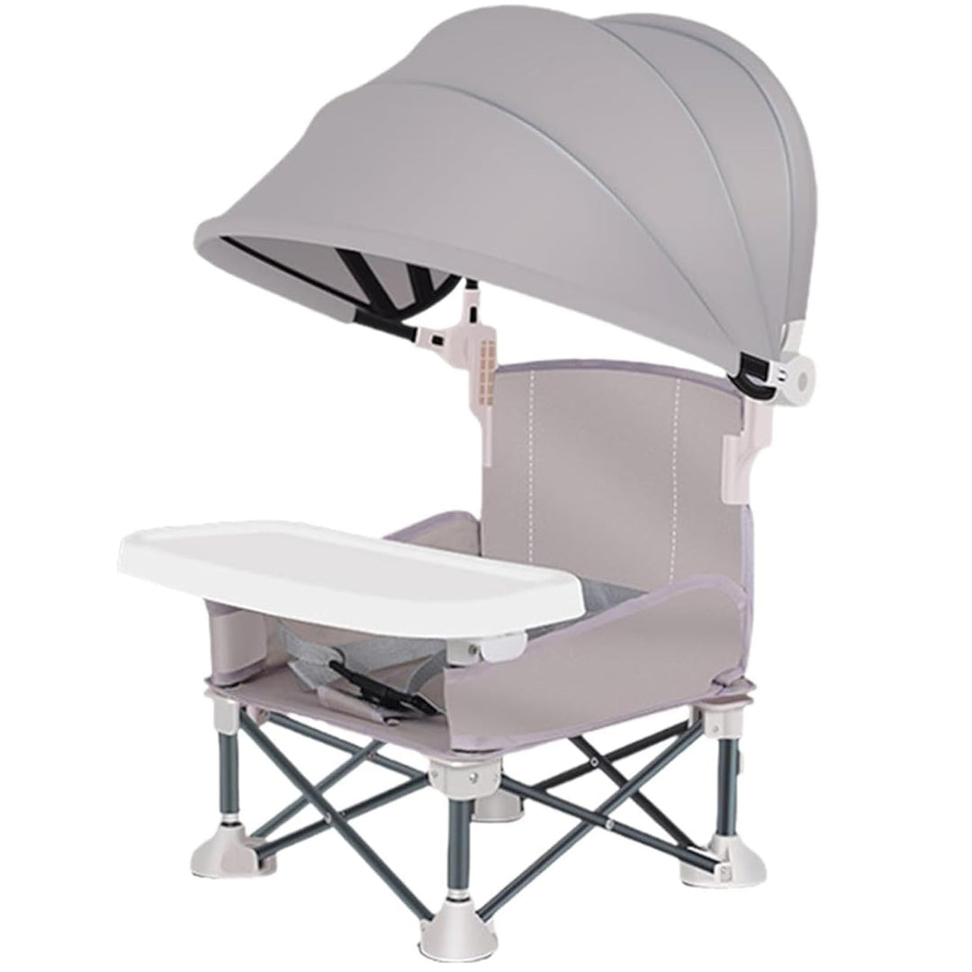 Portable ＆ Foldable High Chair with Safety Belt